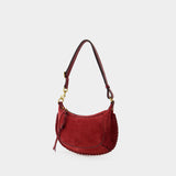 Sac à bandoulière Oskan Moon Gb - Isabel Marant - Cuir - Rosewood