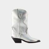 Bottes Duerto - Isabel Marant - Cuir - Argenté