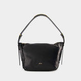 Sac Porté Épaule Leyden - Isabel Marant - Cuir - Noir