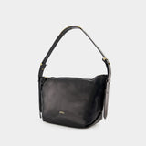 Sac Porté Épaule Leyden - Isabel Marant - Cuir - Noir