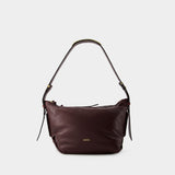Sac Porté Épaule Leyden - Isabel Marant - Cuir - Bordeaux