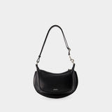 Sac À Bandoulière Oskan Moon - Isabel Marant - Cuir - Noir