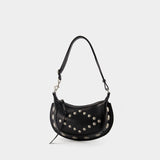 Sac À Bandoulière Oskan Moon - Isabel Marant - Cuir - Noir