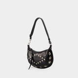 Sac À Bandoulière Oskan Moon - Isabel Marant - Cuir - Noir