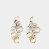 Boucles D'oreilles Stunning - Isabel Marant - Laiton - Argenté/Doré