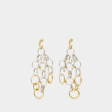 Boucles D'oreilles Stunning - Isabel Marant - Laiton - Argenté/Doré
