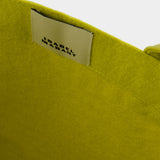 Cabas Small Yenky - Isabel Marant - Coton - Jaune