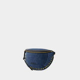 Sac À Bandoulière Skano - Isabel Marant - Coton - Bleu Foncé