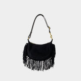 Sac À Bandoulière Oskan Moon - Isabel Marant - Cuir - Noir