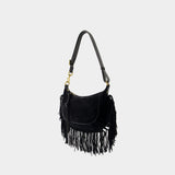 Sac À Bandoulière Oskan Moon - Isabel Marant - Cuir - Noir