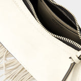 Sac À Bandoulière Oskan Moon - Isabel Marant - Cuir - Blanc