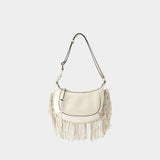 Sac À Bandoulière Oskan Moon - Isabel Marant - Cuir - Blanc