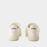 Sneakers Kaycee - Isabel Marant - Cuir - Blanc