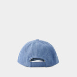 Casquette Tyron - Isabel Marant - Coton - Bleu Clair