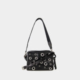 Sac À Bandoulière Wardy Camera - Isabel Marant - Cuir - Noir
