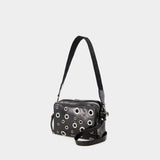 Sac À Bandoulière Wardy Camera - Isabel Marant - Cuir - Noir