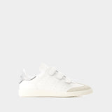 Sneakers Beth Gd - Isabel Marant - Cuir - Argenté