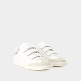 Sneakers Beth Gd - Isabel Marant - Cuir - Argenté