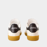 Sneakers Beth Gd - Isabel Marant - Coton - Beige/Noir