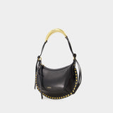 Sac Porté Épaule Oskan Moon Gd - Isabel Marant - Cuir - Noir