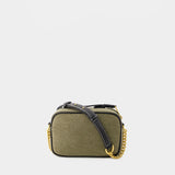Sac B-Army Camera - Balmain - Toile - Kaki