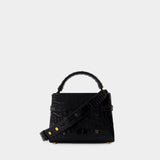Sac à bandoulière Bbuzz 22 - Balmain - Cuir - Noir