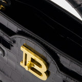 Sac à bandoulière Bbuzz 22 - Balmain - Cuir - Noir