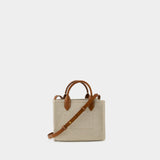 Cabas B-Army Shopper Mini - Balmain - Toile - Marron