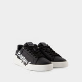 Sneakers B Court - Balmain - Cuir - Noir