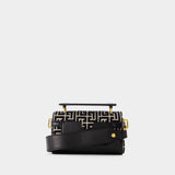 Sac à bandoulière Bbuzz 19 - Balmain - Cuir - Noir