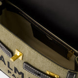 Sac à bandoulière Bbuzz 23 - Balmain - Toile - Kaki