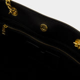 Sac Cabas 1945 - Balmain - Cuir - Noir