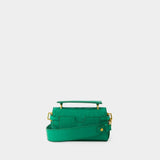 Sac à Bandoulière Bbuzz 19 - Balmain - Cuir - Vert
