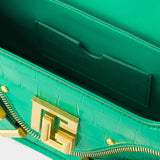 Sacs Porté Épaule Blaze - Balmain - Cuir - Vert