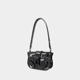 Sacs Porté Épaule Blaze - Balmain - Cuir - Noir