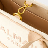 Cabas B-Army Shopper Small - Balmain - Toile - Beige