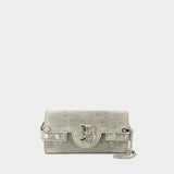 Pochette à Bandoulière B-Buzz 23 - Balmain - Toile - Bleu