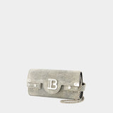 Pochette à Bandoulière B-Buzz 23 - Balmain - Toile - Bleu