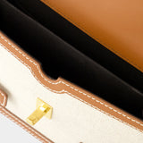 Sac À Bandoulière B-Buzz 24 - Balmain - Toile - Beige