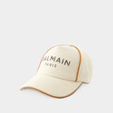 Casquette B-Army Piping - Balmain - Coton - Beige