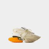 Sneakers Unicorn Low - Balmain - Cuir - Beige