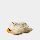 Sneakers Unicorn Low - Balmain - Cuir - Beige
