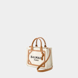 Cabas B-Army Mini - Balmain - Toile - Beige