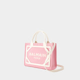 Cabas B-Army Small - Balmain - Toile - Rose