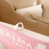 Cabas B-Army Medium - Balmain - Toile - Rose