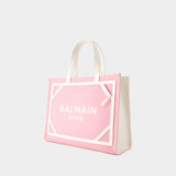 Cabas B-Army Medium - Balmain - Toile - Rose