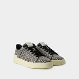 Sneakers B-Court - Balmain - Cuir - Noir