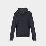 Hoodie Fleece en Coton Gris