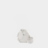 Sac Mini X Loop en Cuir Blanc