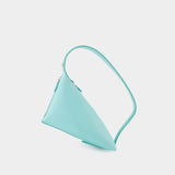 Sac Hobo Baby Shark - Courrèges - Cuir - Bleu